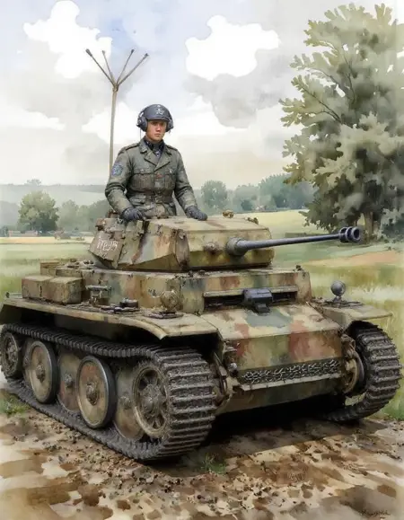 German Pz.Kpfw.II Ausf.L "LUCHS" / II号戦車L型「ルクス」