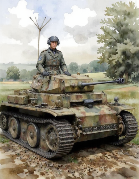 German Pz.Kpfw.II Ausf.L "LUCHS" / II号戦車L型「ルクス」 v1.0