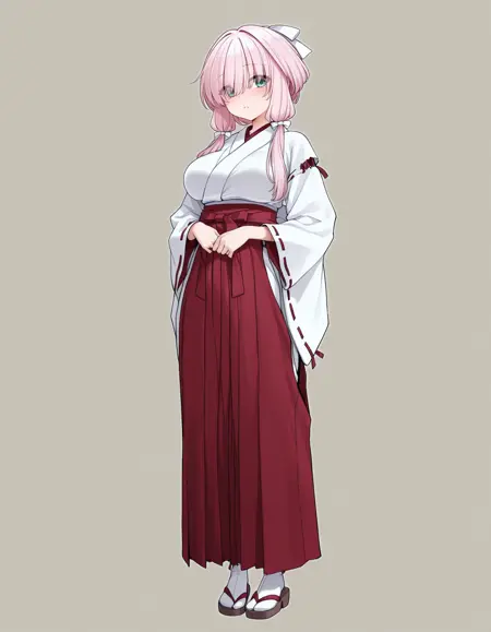 Miko: The pitiable miko offered to the demon
