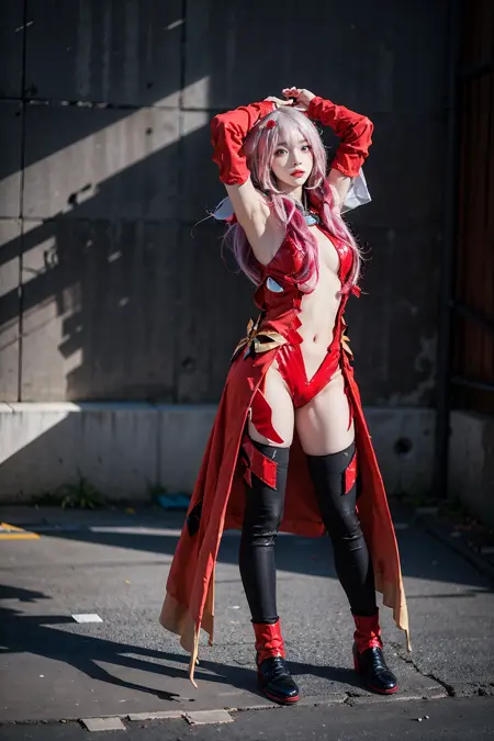 [SD 1.5] <Guilty Crown> Yuzuriha Inori cosplay costume | 《罪恶王冠》 蝶祈 cos服 | 「ギルティクラウン」楪 いのり コスプレ衣装