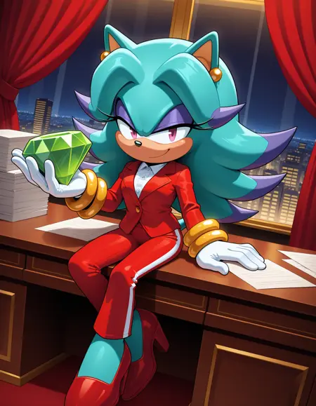 Breezie the Hedgehog (Archie Comics Sonic the Hedgehog)