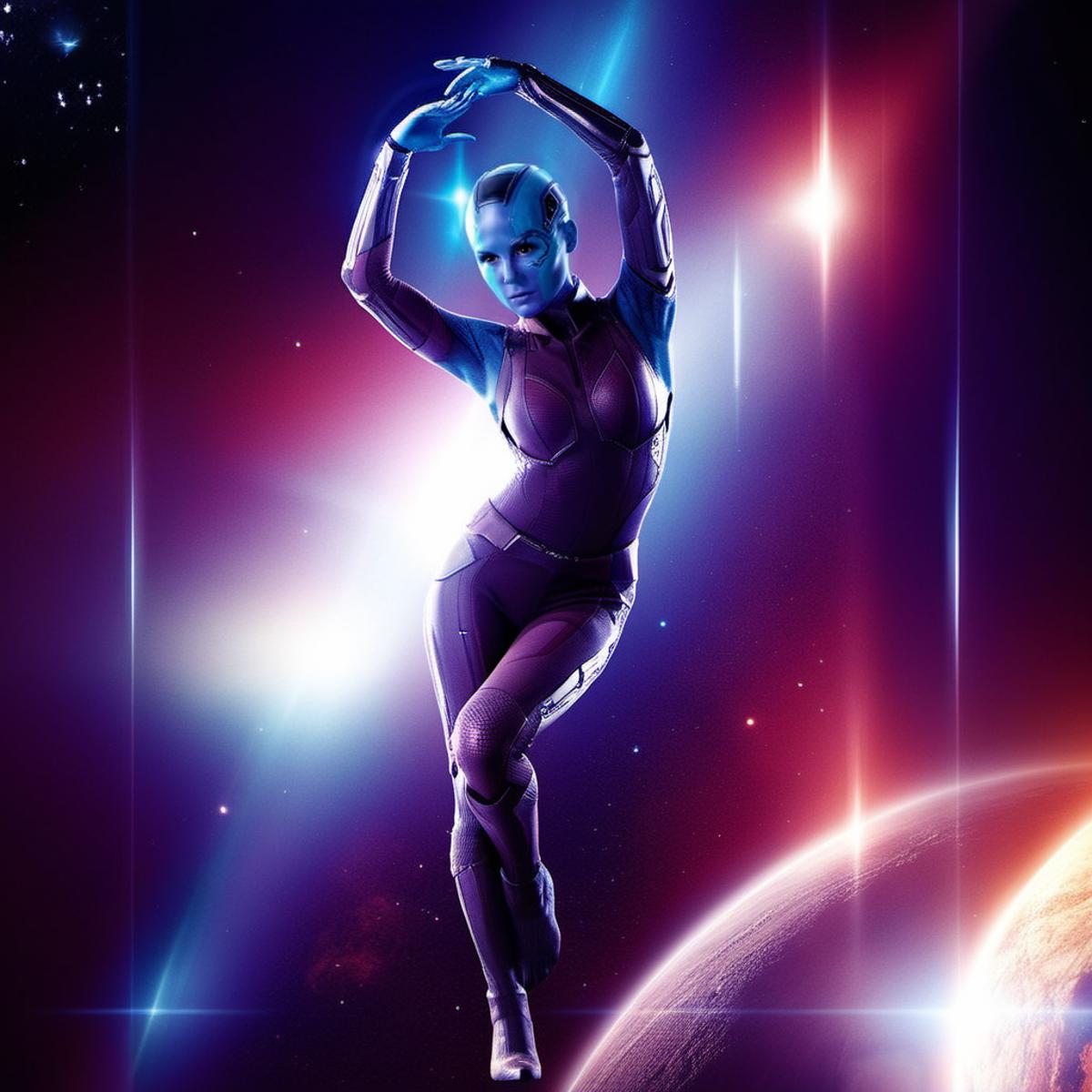 Nebula - Guardians of the Galaxy - SDXL image by PhotobAIt