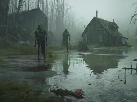 parameters

gloomy,a zombie standing in the water,background of abandoned villages,a gloomy village,fog,water,reflection,dirty,artstation,slime,rainy day,style of Farel Dalrymple,<lora:gloomyXL>,
Negative prompt: lowres,bad anatomy,bad hands,text,error,missing fingers,extra digit,fewer digits,cropped,worst quality,low quality,normal quality,jpeg artifacts,signature,watermark,username,
Steps: 24, Sampler: DPM++ 2M Karras, CFG scale: 7, Seed: 3112368235, Size: 1024x768, Model hash: 9c953c9cdc, Model: 摄影--copaxRealisticXLSDXL1_v22SkinUpdate, Clip skip: 2, Lora hashes: "gloomyXL: 6190646c5bc6", Version: v1.5.1-273-g902f8cf29, Hashes: {"model": "9c953c9cdc"}