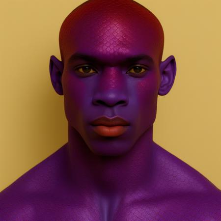 CDM Realistic Scales Skin Texture Face V1