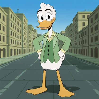 Gladstone Gander (Ducktales) (Illustrious) V1