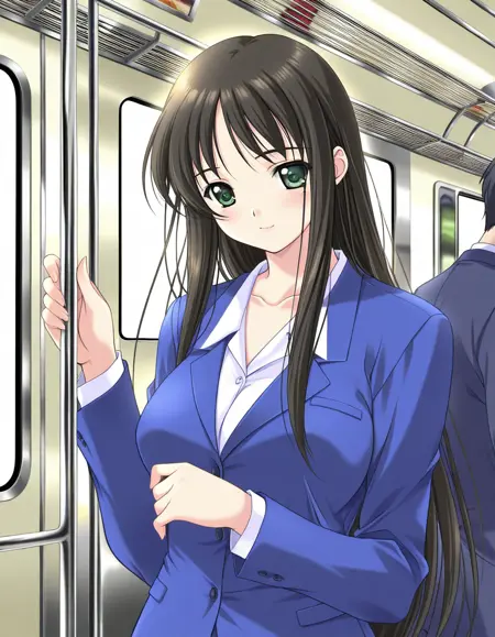 川原絵美 illustrious Kawahara Emi (Saishuu Chikan Densha)