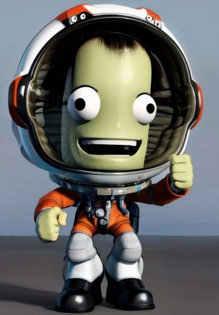 <lora:kerbal:0.8>, kerbal, full body, thumbs up