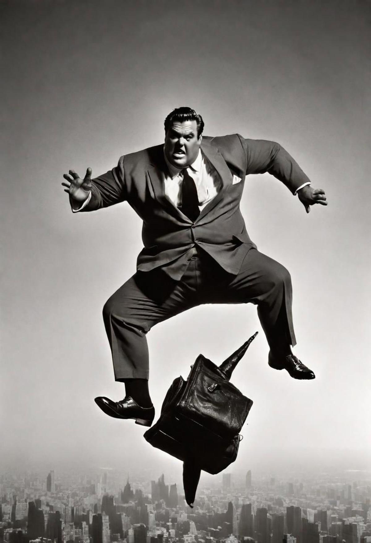 Monochrome Photography - Philippe Halsman (Art Style) [SDXL] image by Doeland