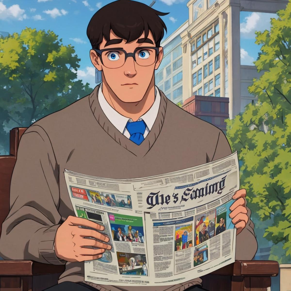 Clark Kent - My Adventures with Superman image by MuscleEnjoyer