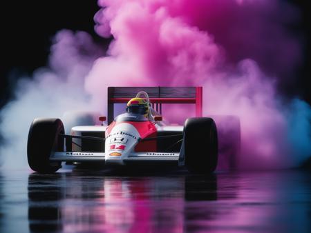 photo of a mp44, black background with magenta and blue smoke, swirling ink in water, neon colors, (photorealistic:1.2), cinematic lighting, detailed, 4k, 8k, dslr, 50mm, Hasselblad X2D  <lora:mp44_mclaren_SDXL-LoRA-prodigy-clip1-v02:1>