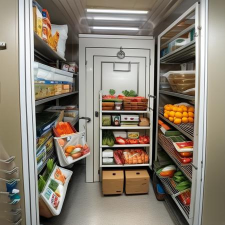Walk-in freezer V1