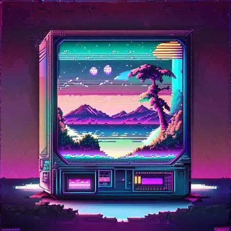 (retrowave:1)