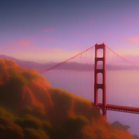 The Golden Gate Bridge by WakasaKakiage21