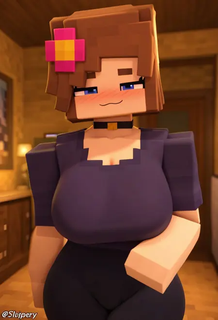 Jenny Belle | Slipperyt | Minecraft Mod (illustrious SDXL LoRA)