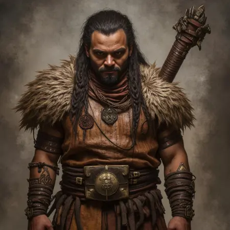 northern barbarian outfit