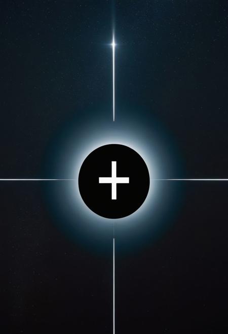 a glittering city of glass and shining metal,
   bright sunlight under a pitch black sky.
So twice five miles of urban sprawl,
I center: a big black circle in bold lines intersected by a thick cross like the swiss flag,
Photographer Reuben Wu Style