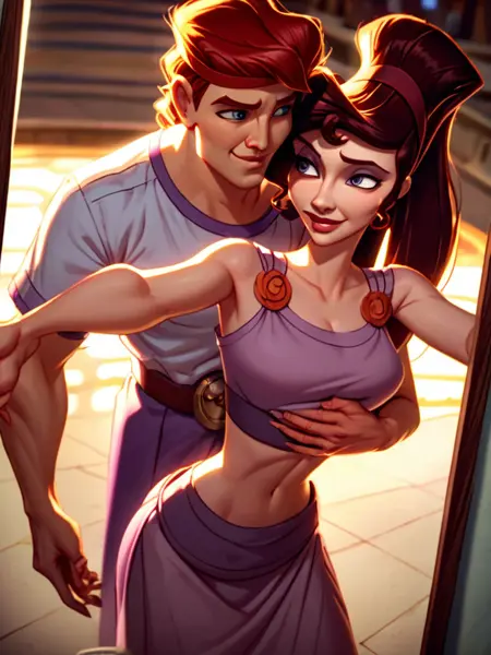 Disney Hercules Style and Characters | Pony LoRA