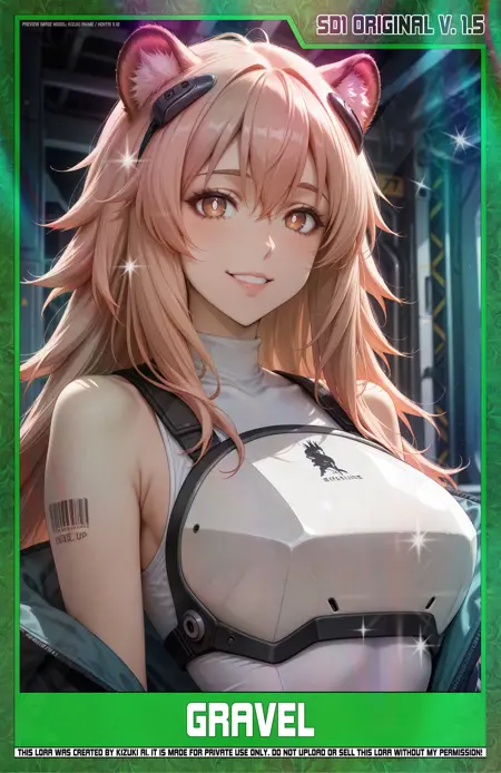 KizukiAi - Arknights - Gravel [SD1 - Original V1.5]