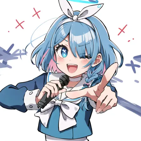 Hoshino Ai Pose (Pointing) (oshi no ko)