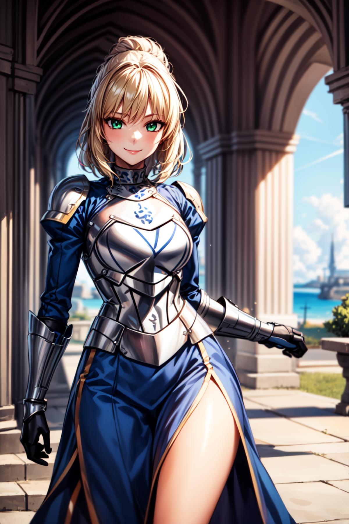 Artoria Pendragon (Saber) | アルトリア・ペンドラゴン - Fate Series | フェイト/アポクリファ [Neural Da Vinci] image by NeuralDaVinci