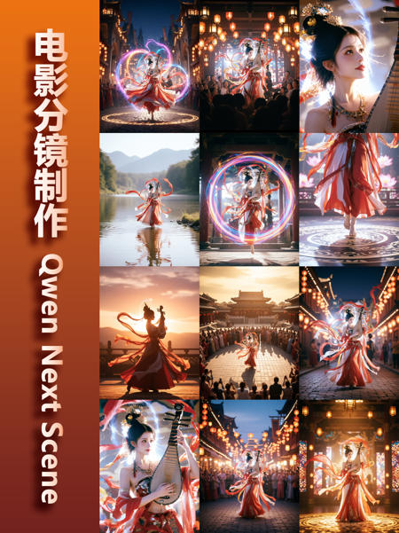 "Storyboard" production for film and television dramas (Qwen Next Scene) v1.0