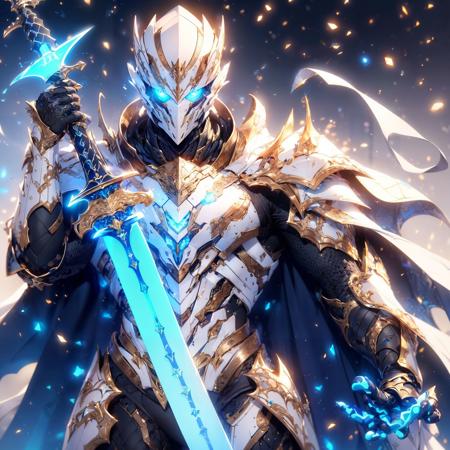 (hailoknight, Solo 1boy wearing white armor, holding blue sword by the handle, glowing blue eyes, cape:1.3), (black simple glowing background:1.25)<lora:add_detail:0.3>,   <lora:hailoknight12:1>, masterpiece, best quality, wide-angle Hyperdetailed, masterpiece, best quality, 8k, natural lighting, soft lighting, sunlight, HDR (High Dynamic Range), Maximum Clarity And Sharpness, Multi-Layered Textures, masterpiece, best quality, wide-angle Hyperdetailed, masterpiece, best quality, 8k, natural lighting, soft lighting, sunlight, HDR (High Dynamic Range), Maximum Clarity And Sharpness, Multi-Layered Textures, masterpiece, best quality, wide-angle Hyperdetailed, masterpiece, best quality, 8k, natural lighting, soft lighting, sunlight, HDR (High Dynamic Range), Maximum Clarity And Sharpness, Multi-Layered Textures, masterpiece, best quality, wide-angle Hyperdetailed, masterpiece, best quality, 8k, natural lighting, soft lighting, sunlight, HDR (High Dynamic Range), Maximum Clarity And Sharpness, Multi-Layered Textures, masterpiece, best quality, wide-angle Hyperdetailed, masterpiece, best quality, 8k, natural lighting, soft lighting, sunlight, HDR (High Dynamic Range), Maximum Clarity And Sharpness, Multi-Layered Textures, masterpiece, best quality, wide-angle Hyperdetailed, masterpiece, best quality, 8k, natural lighting, soft lighting, sunlight, HDR (High Dynamic Range), Maximum Clarity And Sharpness, Multi-Layered Textures, masterpiece, best quality, wide-angle Hyperdetailed, masterpiece, best quality, 8k, natural lighting, soft lighting, sunlight, HDR (High Dynamic Range), Maximum Clarity And Sharpness, Multi-Layered Textures, masterpiece, best quality, wide-angle Hyperdetailed, masterpiece, best quality, 8k, natural lighting, soft lighting, sunlight, HDR (High Dynamic Range), Maximum Clarity And Sharpness, Multi-Layered Textures, masterpiece, best quality, wide-angle Hyperdetailed, masterpiece, best quality, 8k, natural lighting, soft lighting, sunlight, HDR (High Dynamic Range), Maximum Clarity And Sharpness, Multi-Layered Textures, masterpiece, best quality, wide-angle Hyperdetailed, masterpiece, best quality, 8k, natural lighting, soft lighting, sunlight, HDR (High Dynamic Range), Maximum Clarity And Sharpness, Multi-Layered Textures, masterpiece, best quality, wide-angle Hyperdetailed, masterpiece, best quality, 8k, natural lighting, soft lighting, sunlight, HDR (High Dynamic Range), Maximum Clarity And Sharpness, Multi-Layered Textures, masterpiece, best quality, wide-angle Hyperdetailed, masterpiece, best quality, 8k, natural lighting, soft lighting, sunlight, HDR (High Dynamic Range), Maximum Clarity And Sharpness, Multi-Layered Textures, masterpiece, best quality, wide-angle Hyperdetailed, masterpiece, best quality, 8k, natural lighting, soft lighting, sunlight, HDR (High Dynamic Range), Maximum Clarity And Sharpness, Multi-Layered Textures, masterpiece, best quality, wide-angle Hyperdetailed, masterpiece, best quality, 8k, natural lighting, soft lighting, sunlight, HDR (High Dynamic Range), Maximum Clarity And Sharpness, Multi-Layered Textures, masterpiece, best quality, wide-angle Hyperdetailed, masterpiece, best quality, 8k, natural lighting, soft lighting, sunlight, HDR (High Dynamic Range), Maximum Clarity And Sharpness, Multi-Layered Textures, masterpiece, best quality, wide-angle Hyperdetailed, masterpiece, best quality, 8k, natural lighting, soft lighting, sunlight, HDR (High Dynamic Range), Maximum Clarity And Sharpness, Multi-Layered Textures