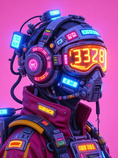 DX_Cyberpunk Style_Character And Scene Generation