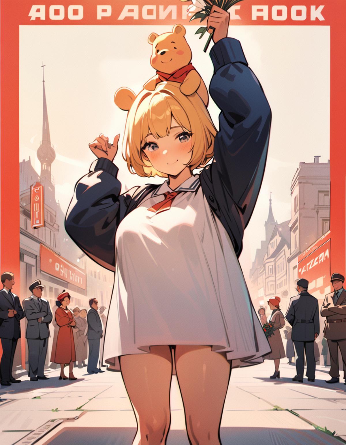 Soviet poster XL image by bagadiyi