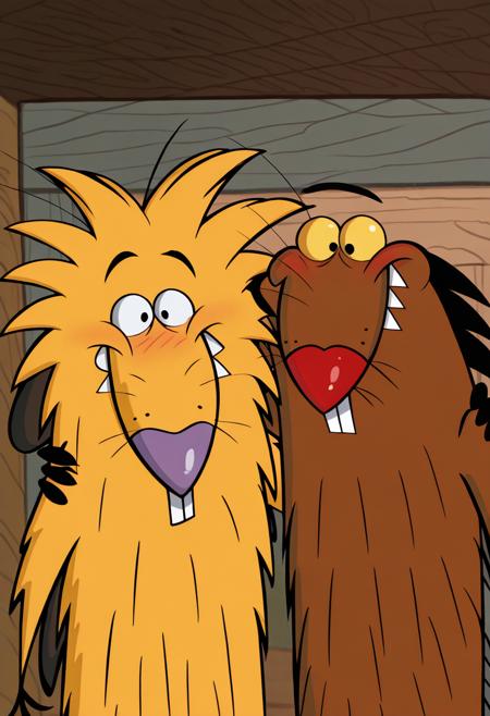Norbert and Daggett (The Angry Beavers) V1