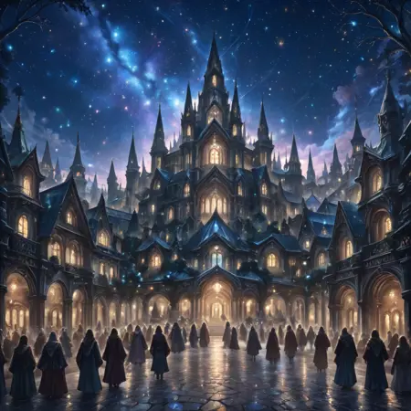 Fantasy city IV - Ethereal Night City (SDXL/Illustrious)