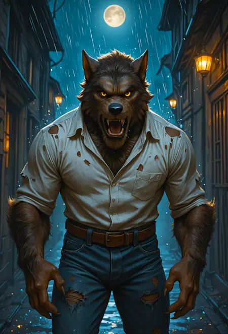 Classic Wolfman 2 (Movie Monters) - Illustrious