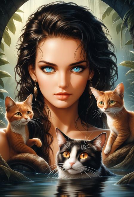 Art by Craola, 
Dorian Vallejo, 
Damian Lechoszest, 
Todd Lockwood.luis royo close-up portrait the girl and the man-fox Photorealistic, 
two parts in one art, 
double exposure, 
best quality, 
dark tales, 
worms eye view of street, 
Craola, 
Dan Mumford, 
Andy Kehoe, 
cat on the river in a boat, 
cute, 
adorable, 
vintage, 
digital painting, 
detailed illustration, 
cinematic, 
ultra highly detailed, 
tiny details, 
beautiful details, 
mystical, 
luminism, 
vibrant colors, 
complex background, 
very well lit, 
32k, 
Watercolor, 
trending on artstation, 
sharp focus, 
studio photo, 
intricate details, 
highly detailed, 
by greg rutkowski