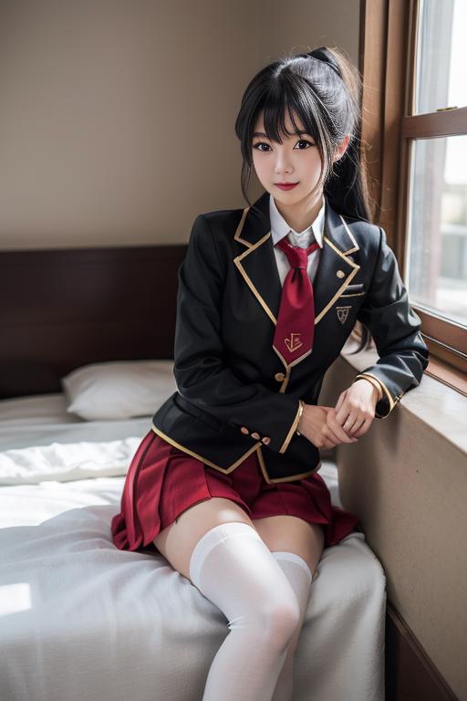 笨召 文月学院高中部校服 Baka to Tesuto to Shoukanju fumizuki academy school uniform image by Thxx