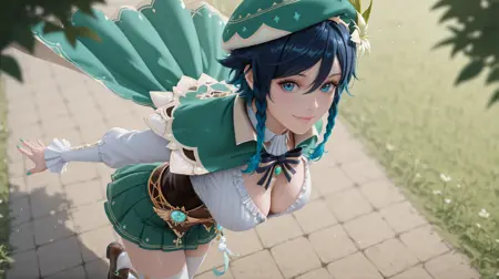 [IL Character 83] Genshin Impact Venti (1girl Ver.)