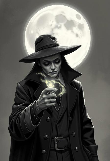 Psychic ghost detective