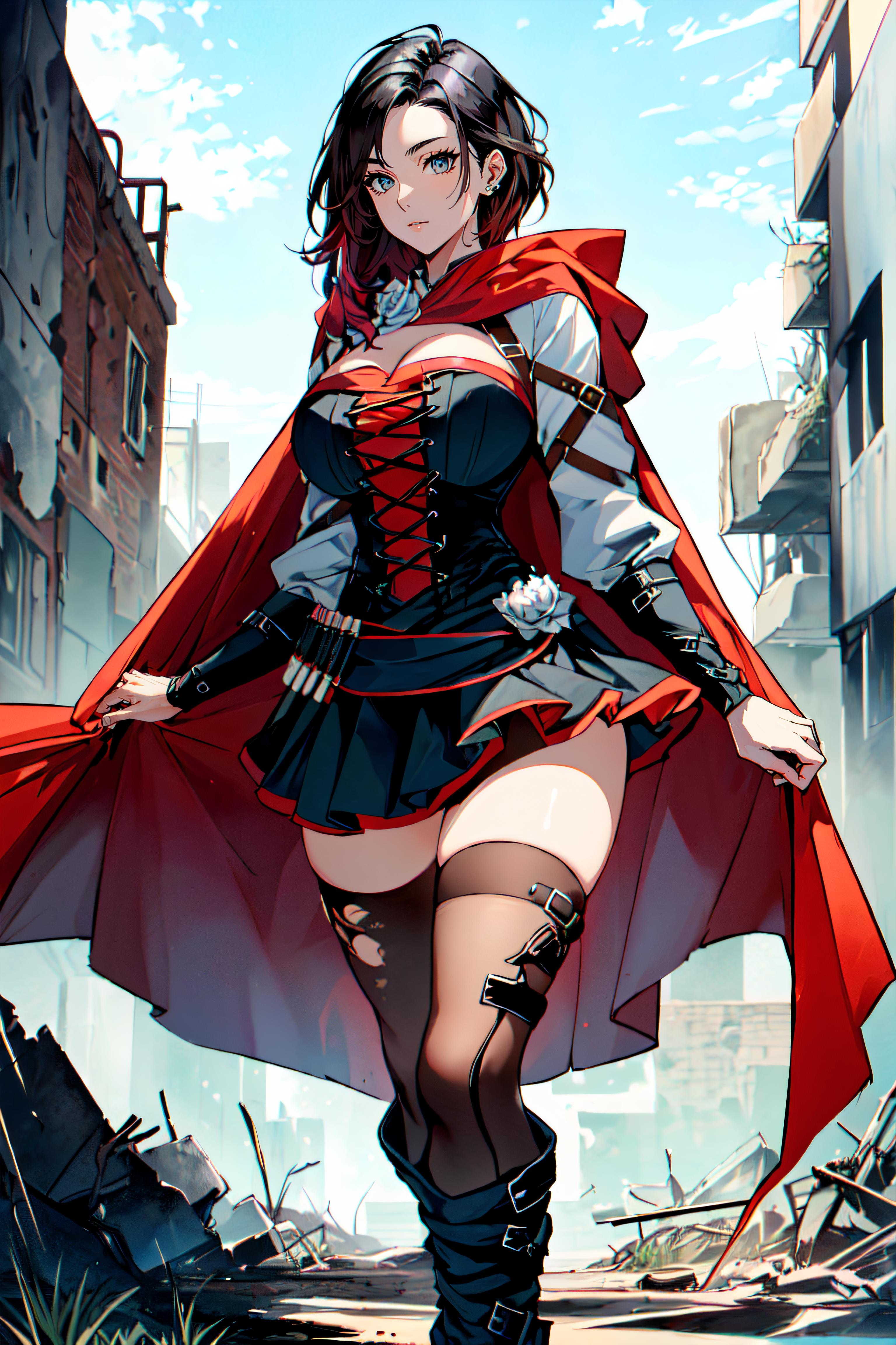 Ruby Rose | RWBY image by betweenspectrums