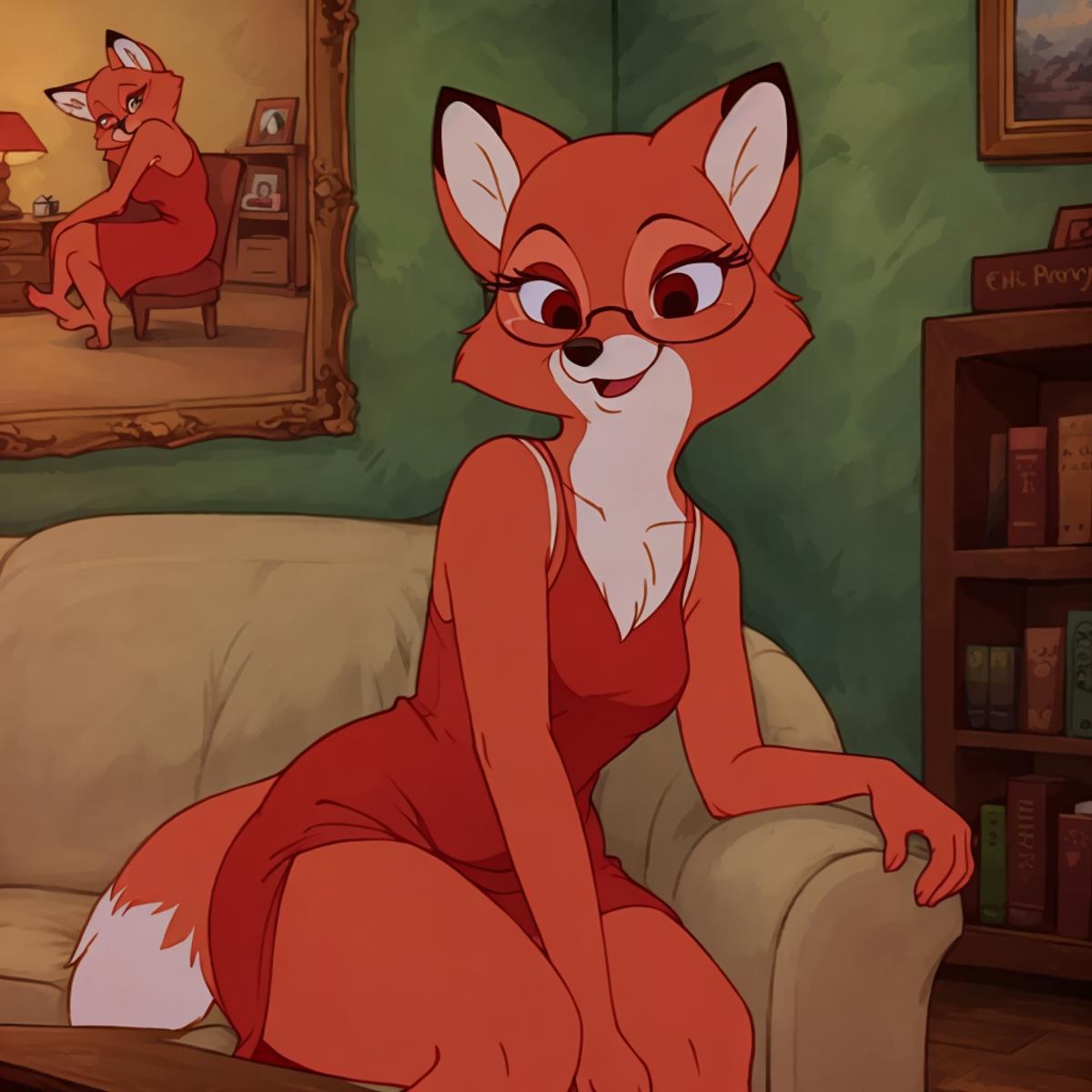 Cartoon fox Vixey  image by CharlieBaileygates