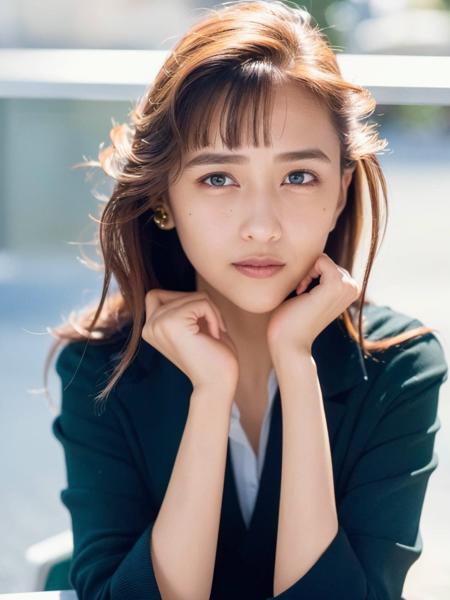 <lora:ShizukaKudo:0.75>, (8k, RAW photo, best quality, masterpiece:1.2), (realistic, photo-realistic:1.37), ultra-detailed, 1 girl,cute, solo,beautiful detailed sky,detailed cafe,night,sitting,dating,(nose blush),(smile:1.1),(closed mouth) medium breasts,beautiful detailed eyes,(collared shirt:1.1), bowtie,pleated skirt,(short hair:1.2),floating hair