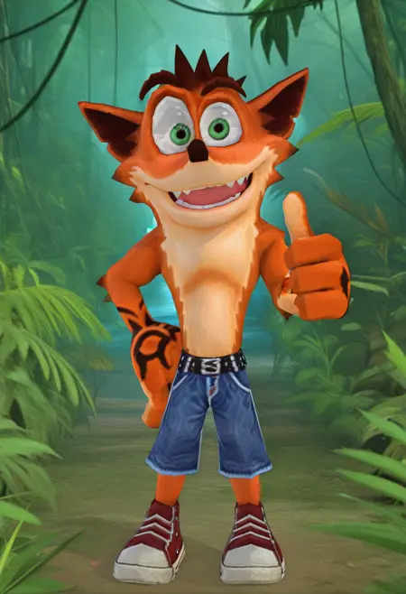 Crash Bandicoot (Crash Of The Titans/Mind Over Mutant)