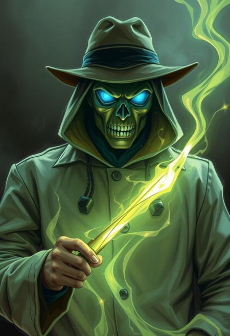 Psychic ghost detective
