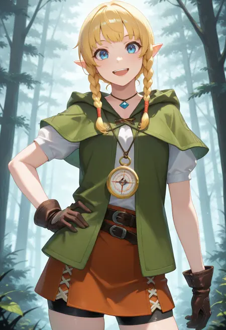 Linkle - TLoZ Hyrule Warriors l IllustriousXL