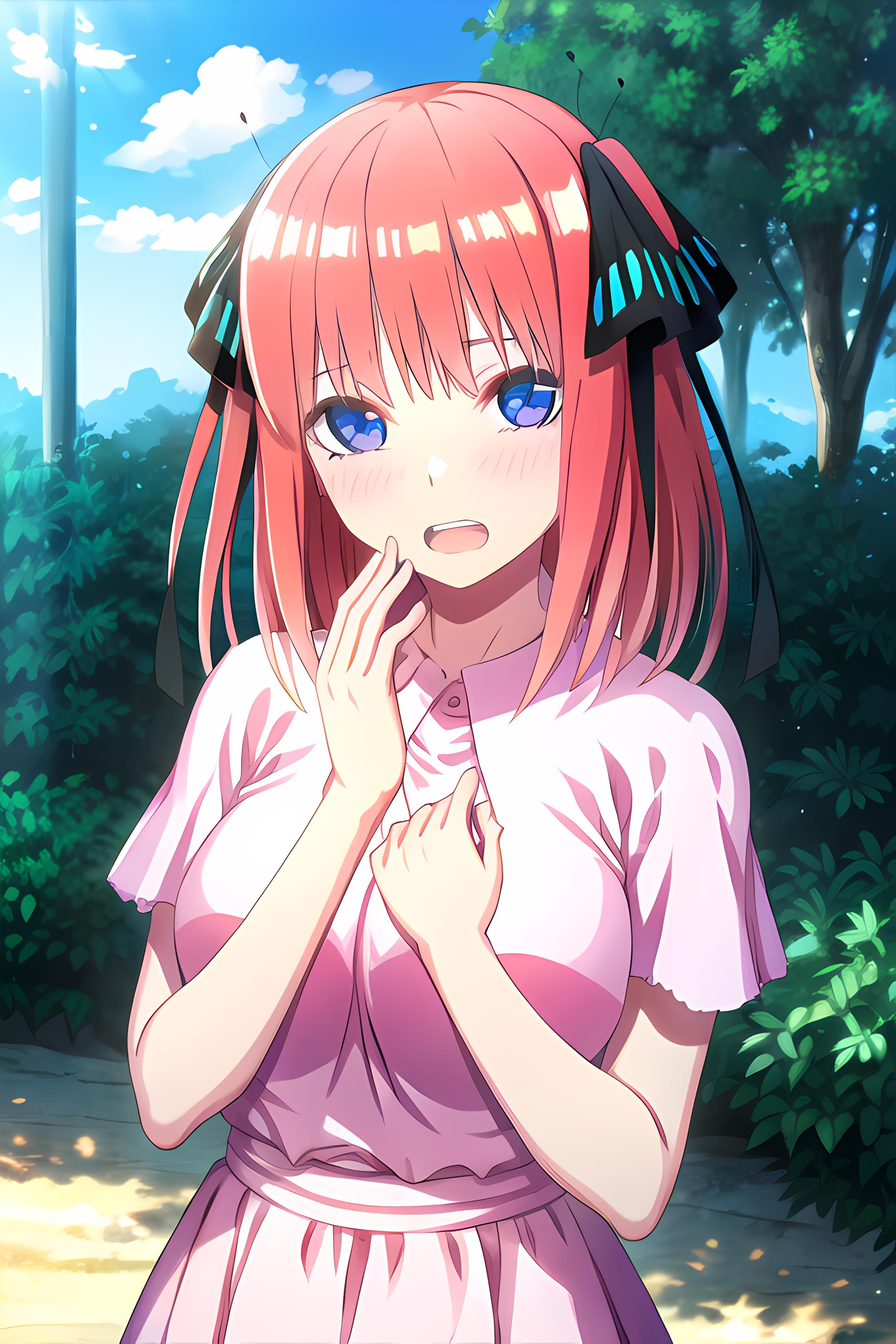 The Quintessential Quintuplets (Go-Toubun no Hanayome) visual novel style image by extroot