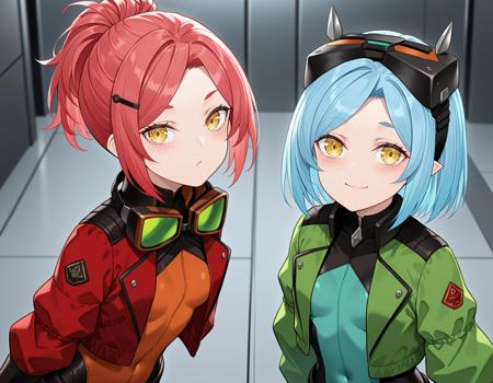 [IllustriousXL] Tina and Wiska (Reborn as a Space Mercenary) v1.0