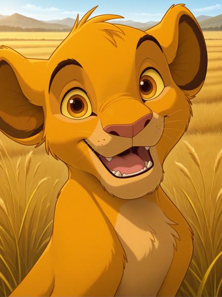 Young Simba - Disney's The Lion King for Pony XL/Illustrious Illustrious v1.0