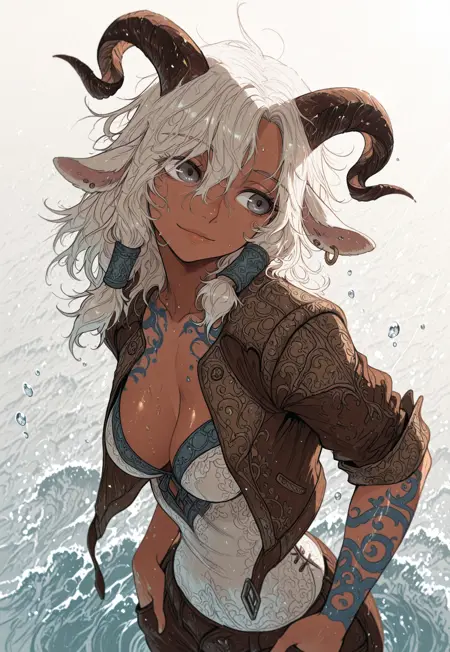 Koza Dawny, Goat Girl OC