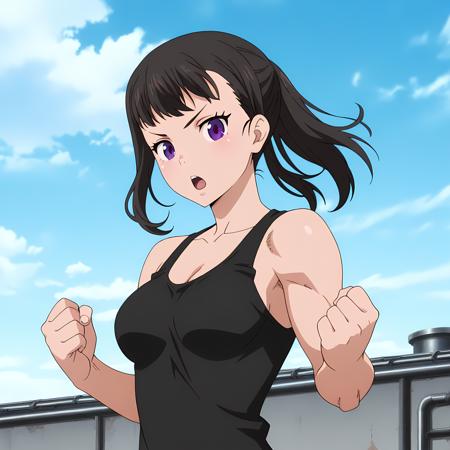 Maki Oze / 茉希 尾瀬 - Fire Force / 炎炎ノ消防隊 - Illustrious XL v1.0 - IllustriousXL