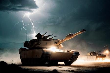 analog gloomy (close up shot) photo of a convoy of (M1 Abrams tanks,  <lora:m14br4m5:1>), firing cannon, (in a rocky alien planet (at midnight)), (surrounded by arachnids from starship troopers), ((heavy rain)), thunderstorm, lightning in the background, (horror movie), ((nighttime)), (midnight), High Detail, Sharp focus, ((photorealism)), ((realistic)), best quality, 8k, award winning, dramatic lighting, epic, cinematic, masterpiece, backlit, contrejour, rim light, ambient fog:1.4, dutch angle, depth of field, volumetric lights,