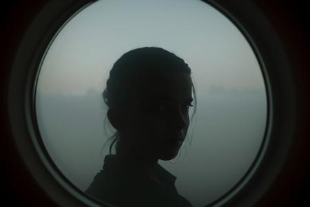 Generate an image depicting a character in a studio setting, isolated against a neutral backdrop. The character stands at the center of the frame, with the camera positioned at a distance, capturing a close-up shot. Surrounding the character is a minimalist environment, with the background kept simple and devoid of distractions. Utilize silhouette lighting to highlight the character s form, emphasizing their presence and creating a sense of dramatic contrast. The focus should be on the character s silhouette, showcasing their details and contours while keeping the background subtle and unobtrusive. Capture the mood and intensity of the scene as the character takes center stage in this minimalist studio setting.(silhouette:1.2) of one misted glass:1.5), (steam:1.3), warm light, dramatic light, cinematic, (girl ((behind)) misted glass:1.2), foggy glass in the foreground, (a lot of steam:1.4), (the outline of the body is almost invisible in fog:1.2), (water drops on glass:1.3)