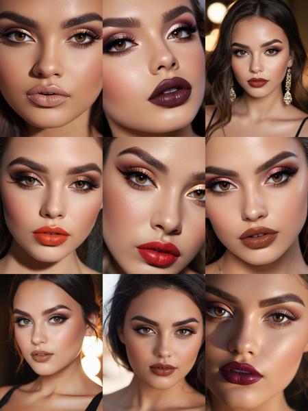 (exotic, alluring, sexy), (beautiful gorgeous face, shaped face), (detailed pupils:1), (crystal clear eyes:1), (dark eyeshadows:2), (black eyeliners:1), (blush cheeks:0.8), (lipstick:1.5, lipgloss:1.5), (full plump lips:1.5), (pouty lips:1.5), (freckled skin:1), (oily tan skin:2), smirk, smile, ((masterpiece)), (high quality), (Ultra-HD), (high-resolution), (4k, 8k), (wallpaper), (insanely detailed:1), (hyper-realistic:1), (HDR, vivid colors, colorful:1), (volumetric lighting, global illumination, ray tracing:1), absurdres, RAW, award winning photography, professional film photography, film photography:1.2, photorealistic, depth of field, shallow focus, (cinematic lighting:1), (cinematic film photography:1.5)