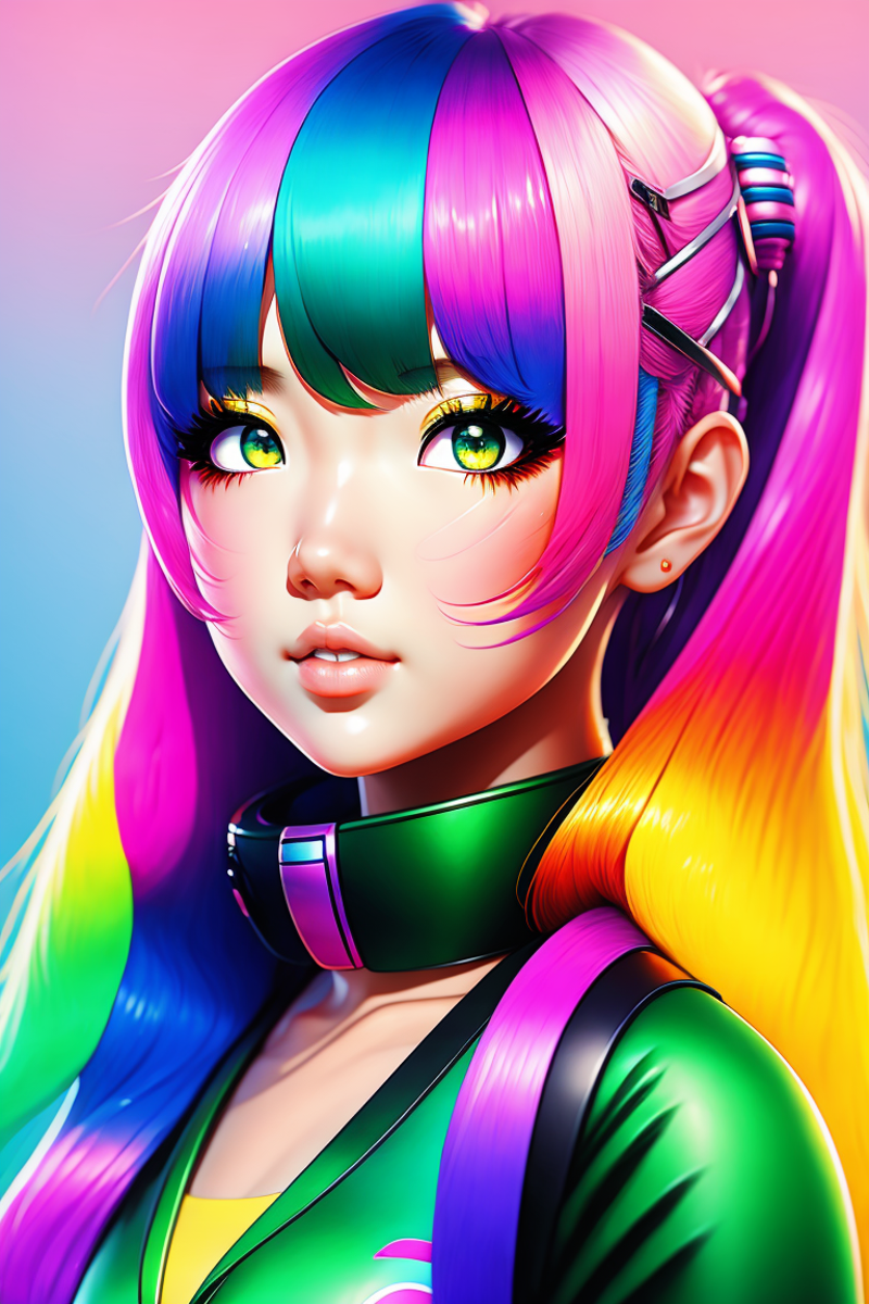 Gradient Girl image by World_Ai